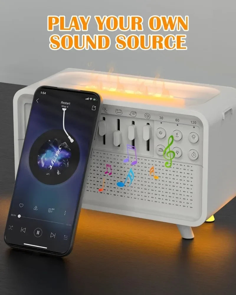 Nature sounds humidifier